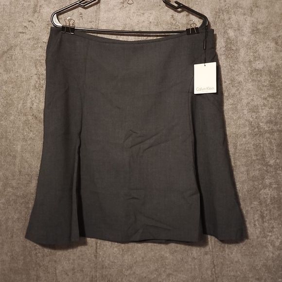 Calvin Klein Petite Flared Skirt - Picture 2 of 6